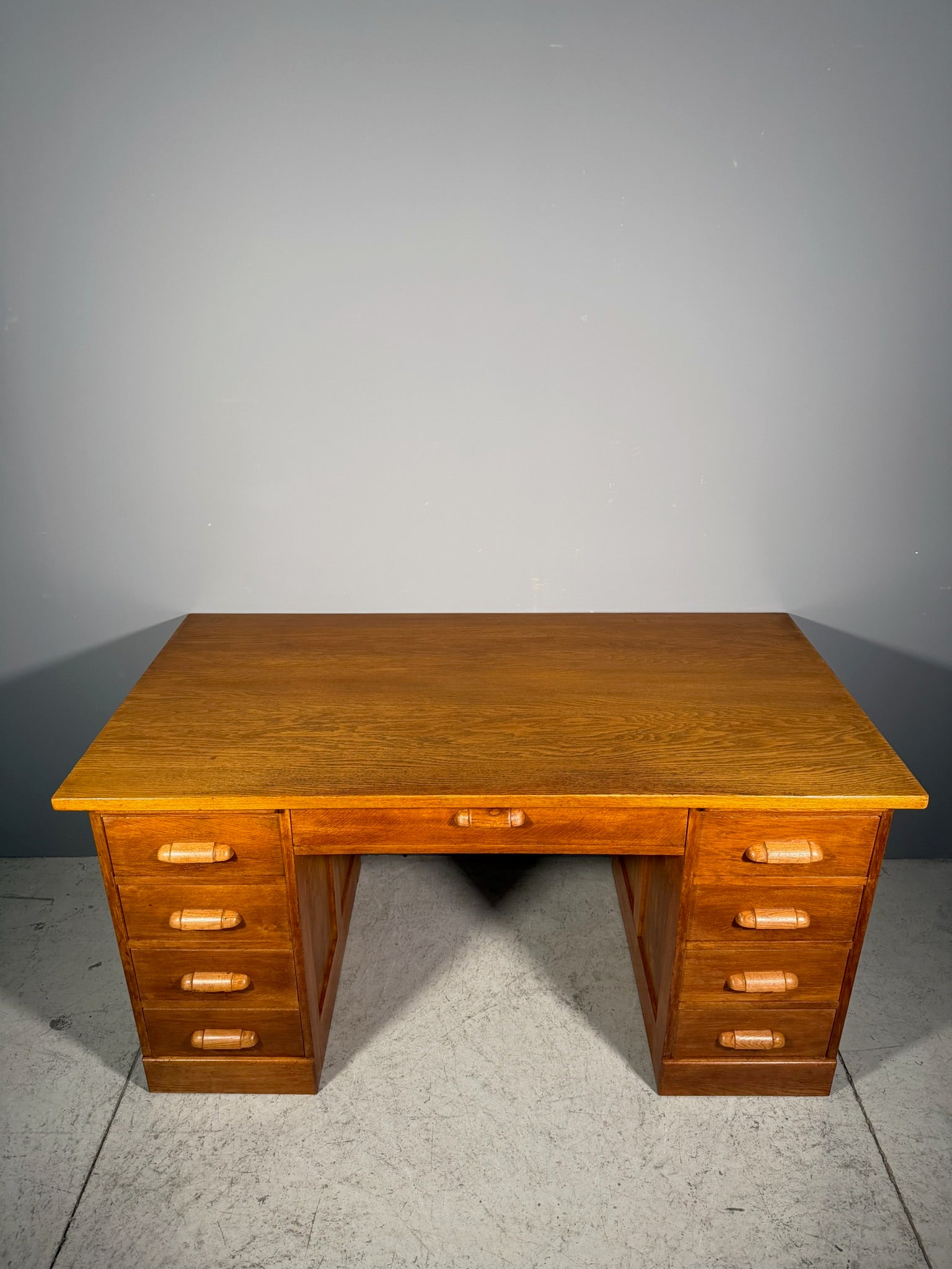 Scrivania in rovere Anni 60