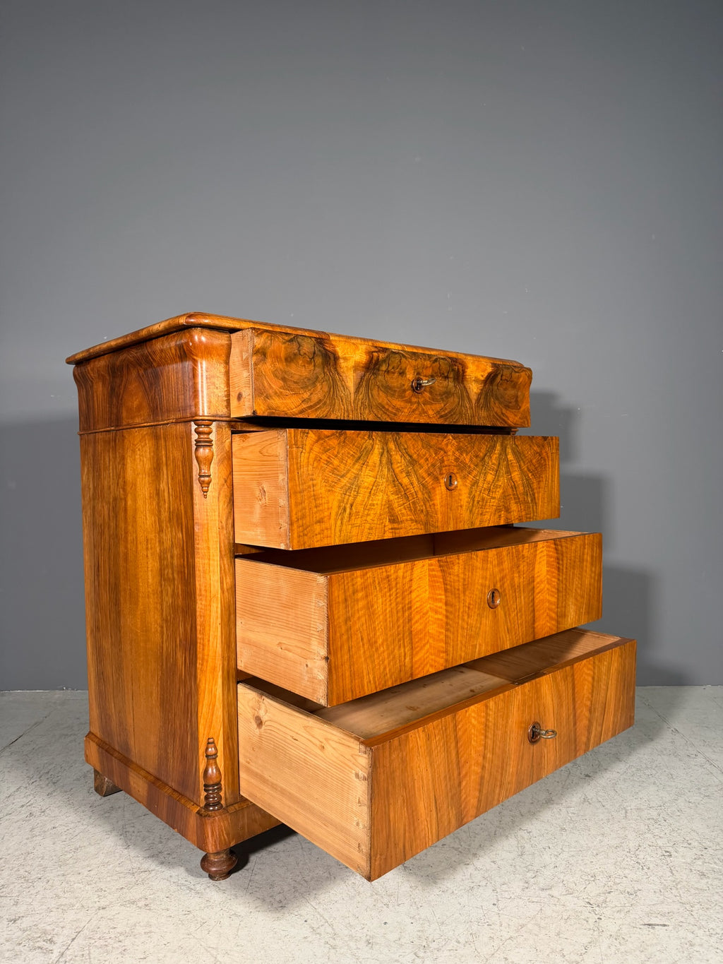 Cassettore Biedermeier 1800