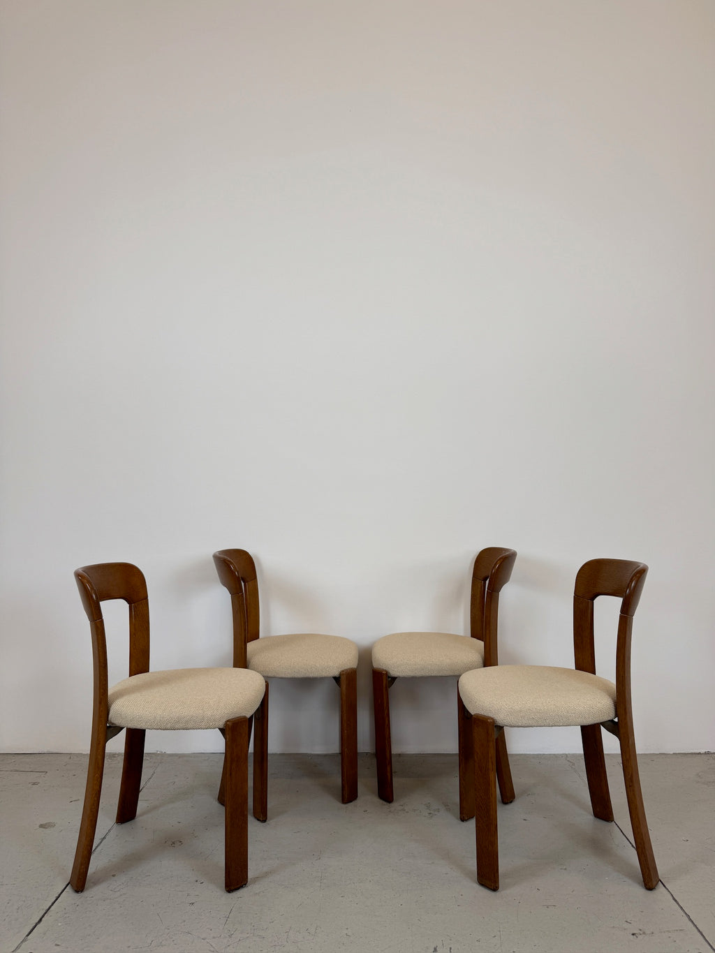 Set di 4 sedie Bruno Rey