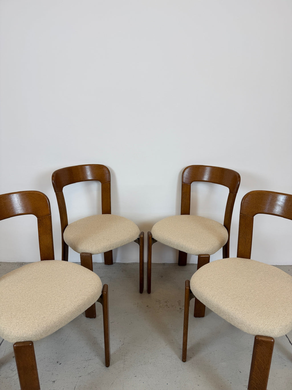 Set di 4 sedie Bruno Rey