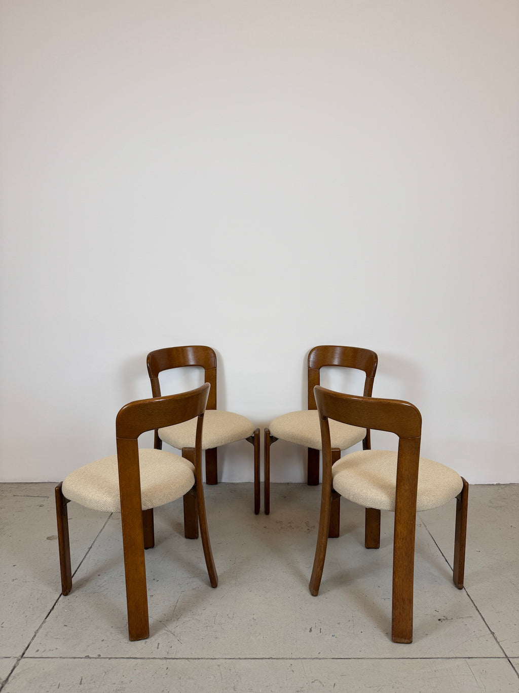 Set di 4 sedie Bruno Rey