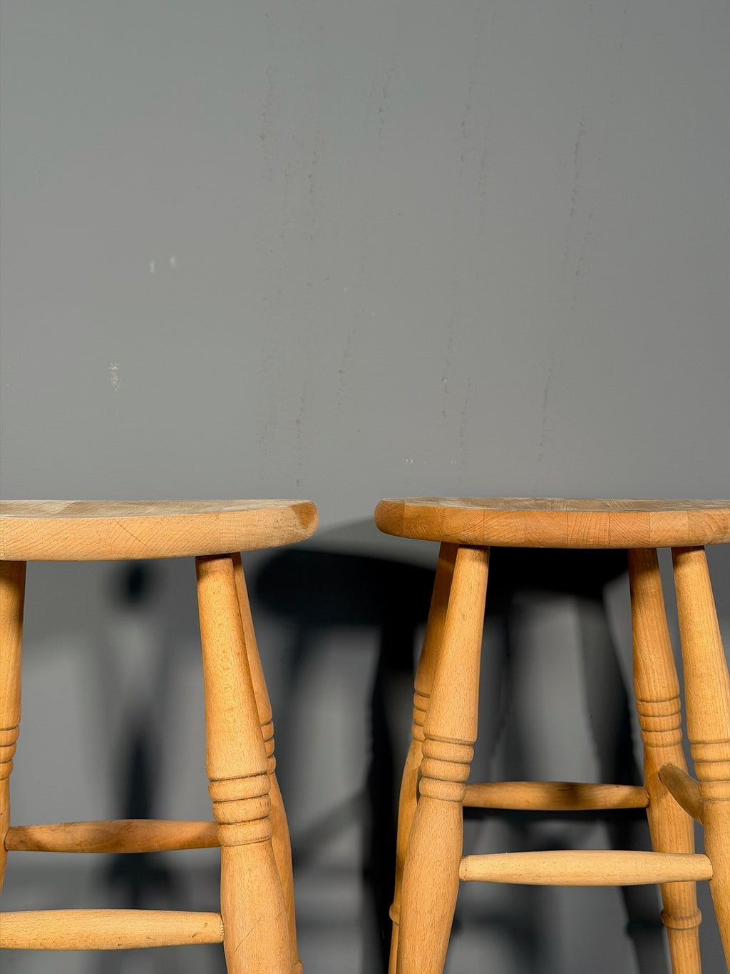 Sgabello vintage britannico