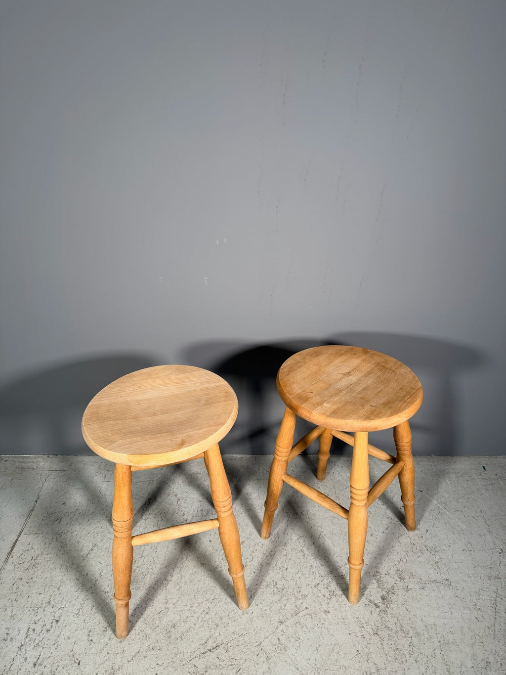Sgabello vintage britannico
