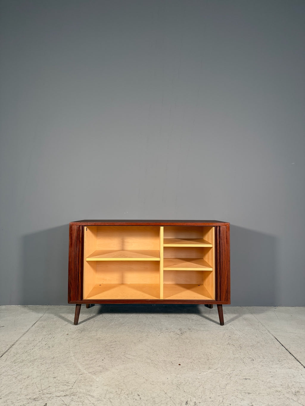 Sideboard danese in palissandro