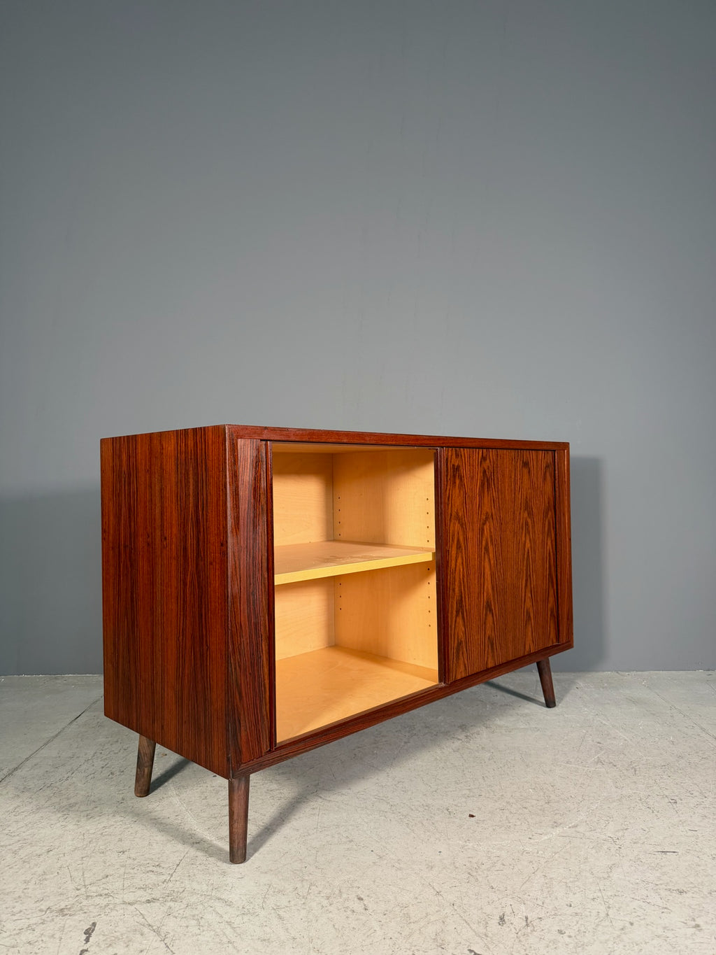 Sideboard danese in palissandro