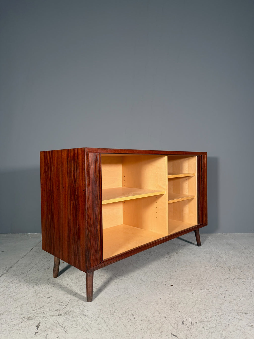 Sideboard danese in palissandro