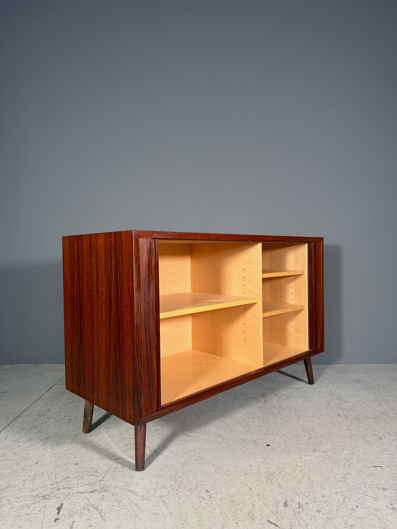 Sideboard danese in palissandro