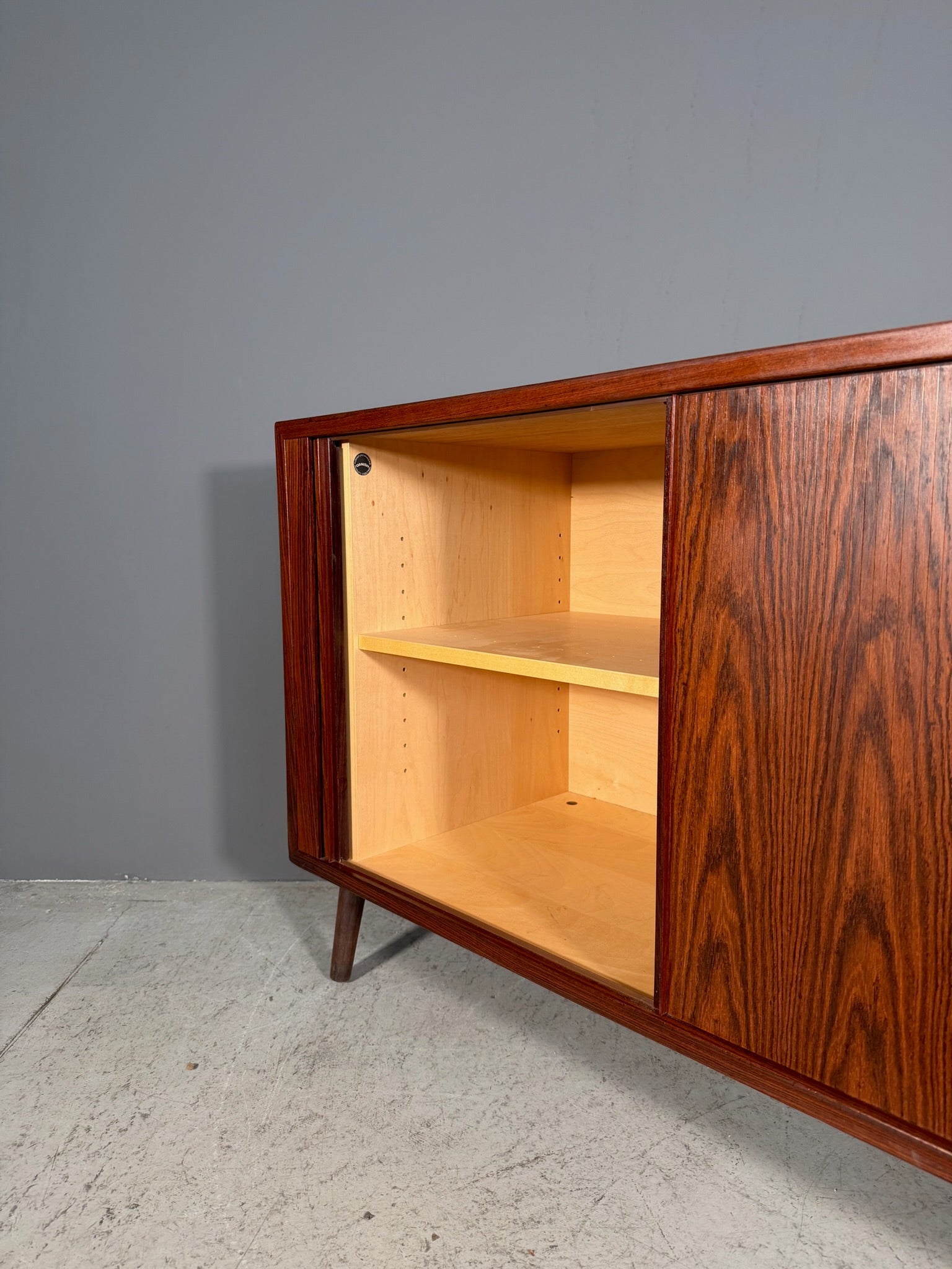 Sideboard danese in palissandro