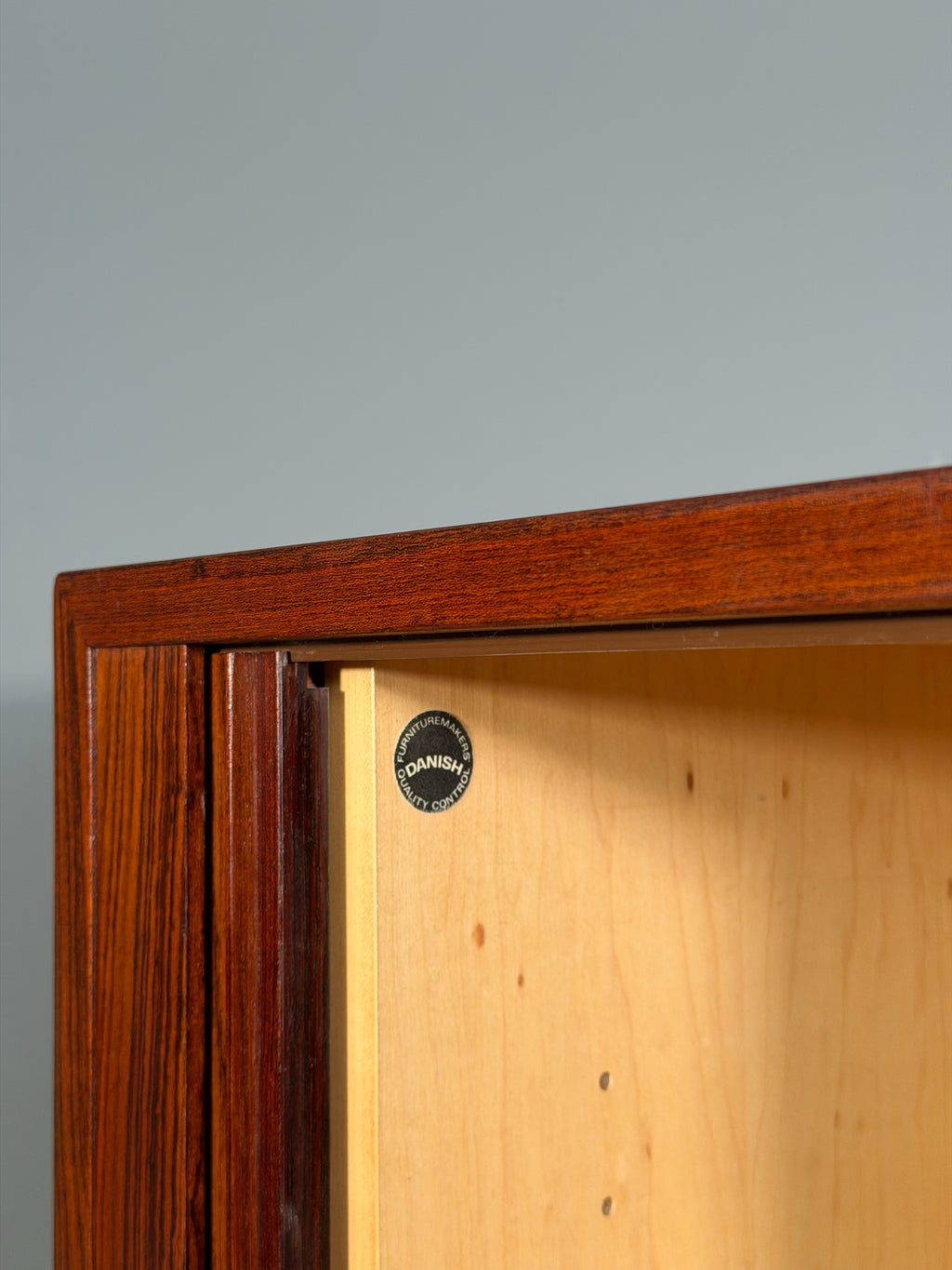 Sideboard danese in palissandro