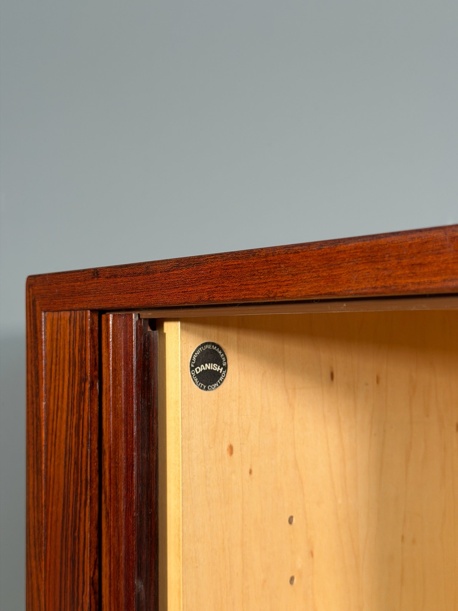 Sideboard danese in palissandro