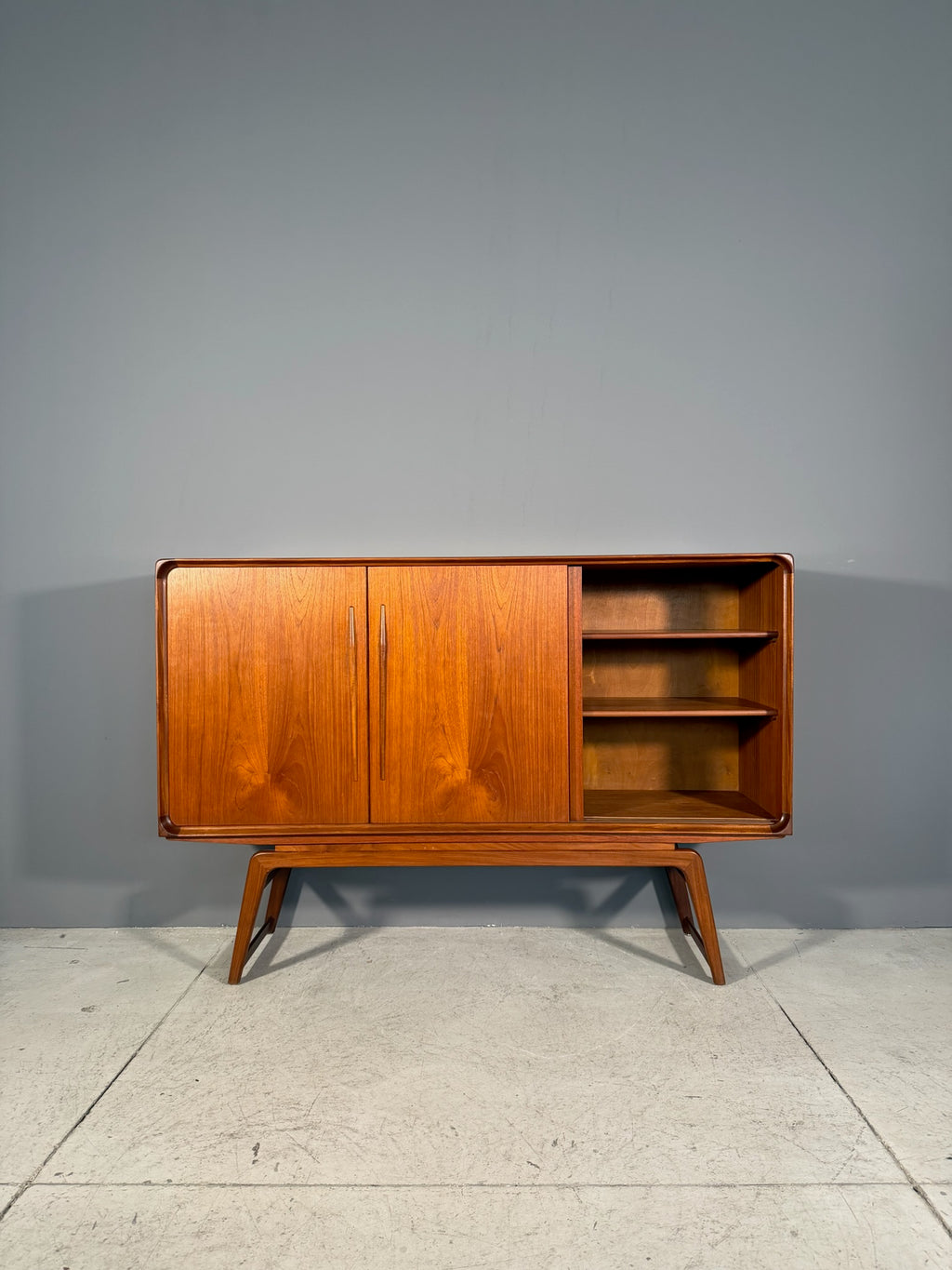 Highboard danese in teak