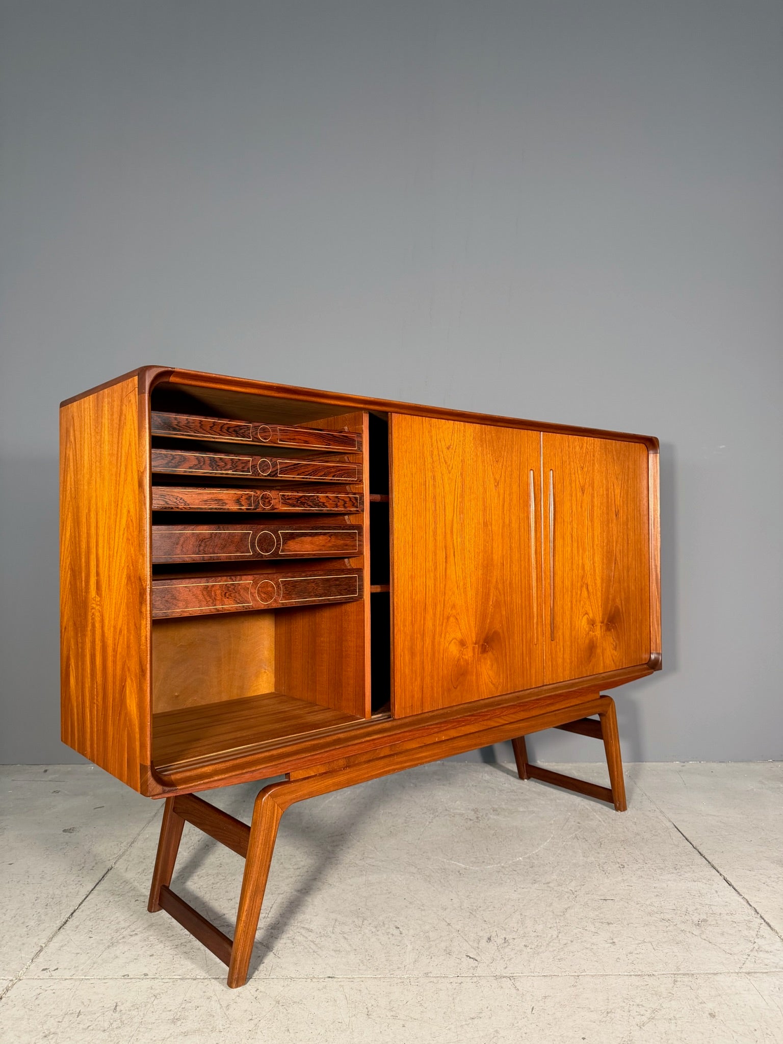 Highboard danese in teak