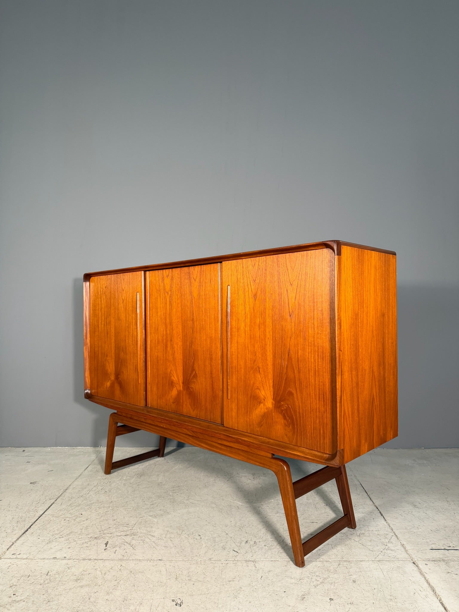 Highboard danese in teak