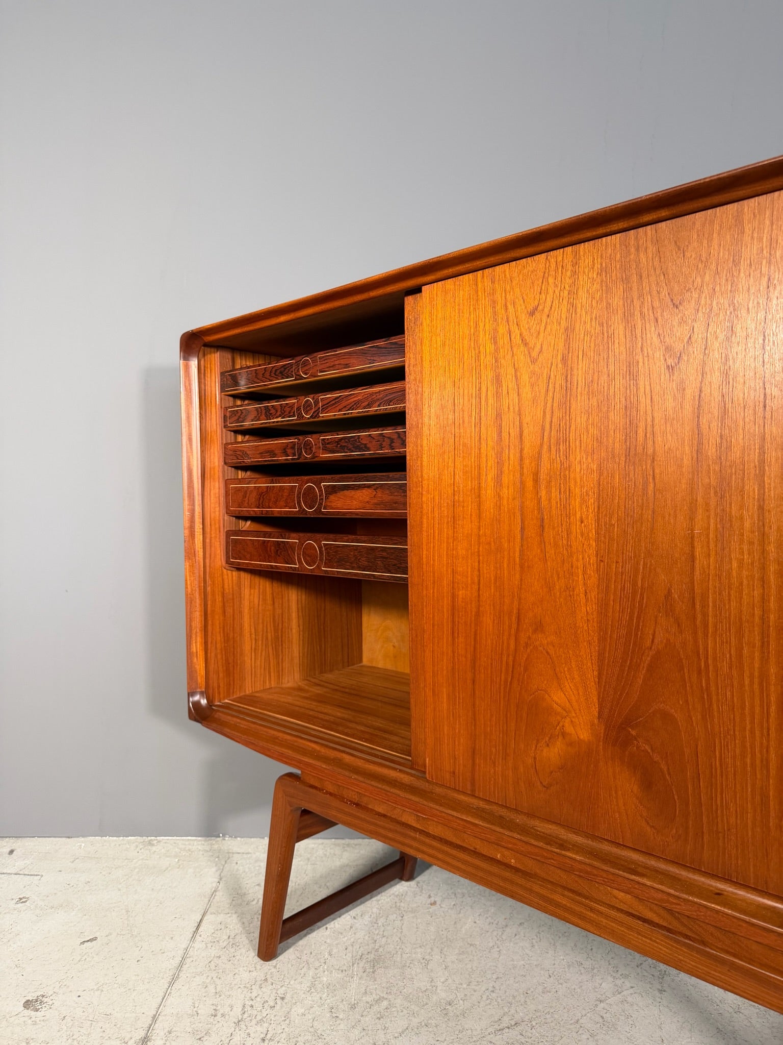 Highboard danese in teak