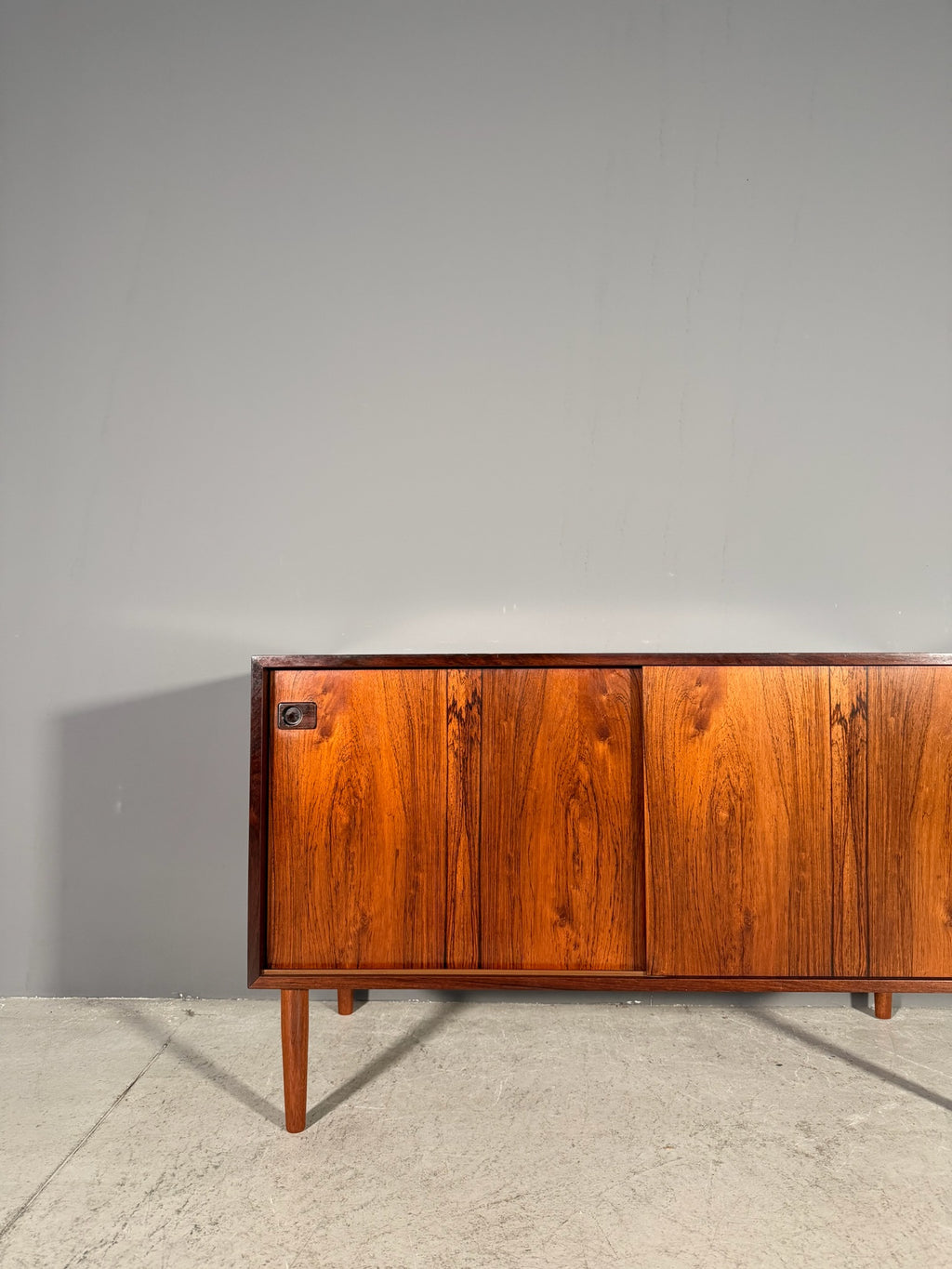 Sideboard danese in palissandro