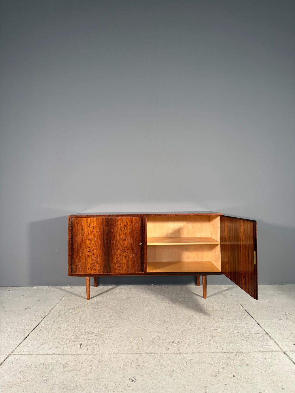 Sideboard in palissandro di Poul Hundevad