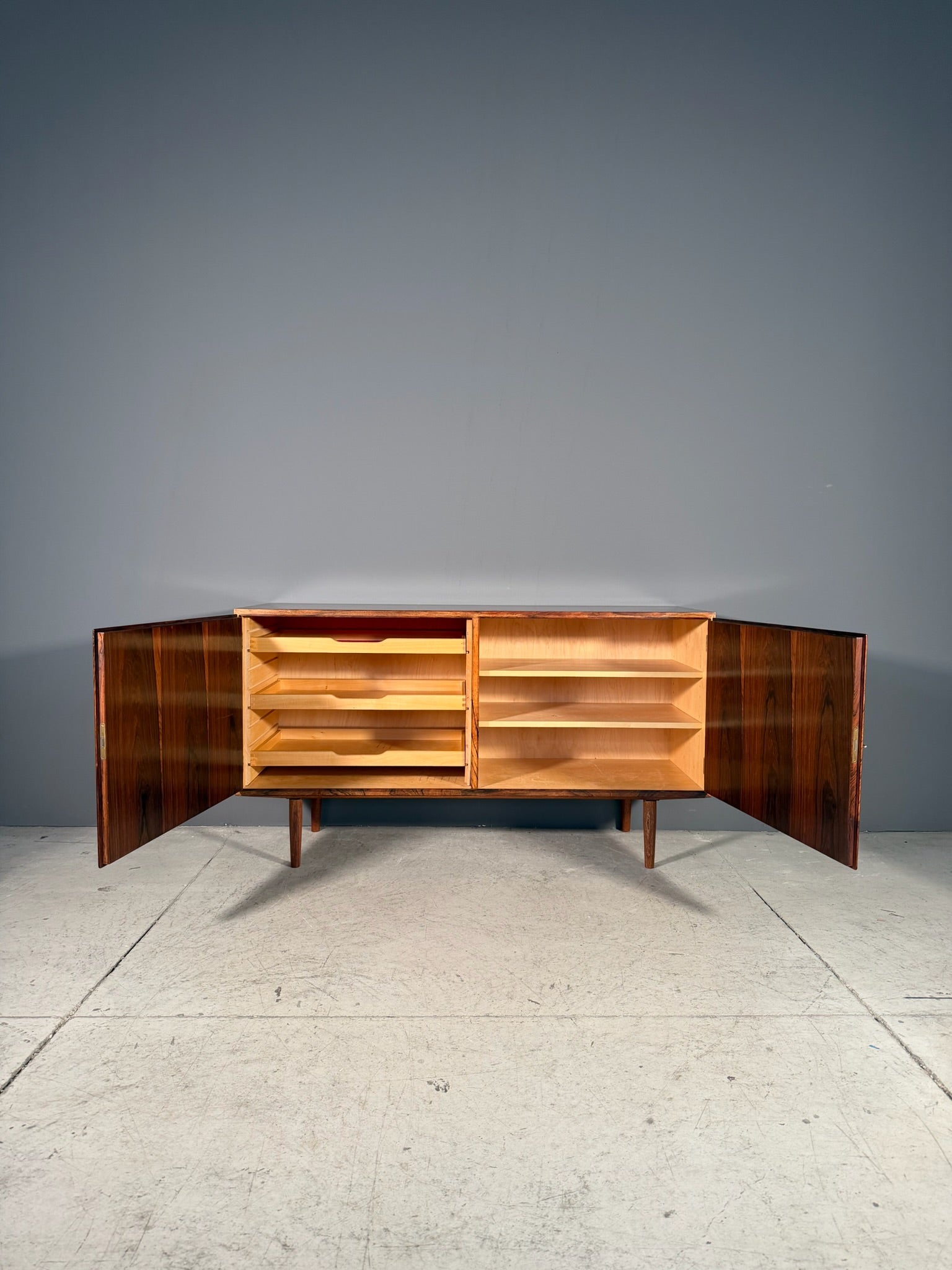 Sideboard in palissandro di Poul Hundevad