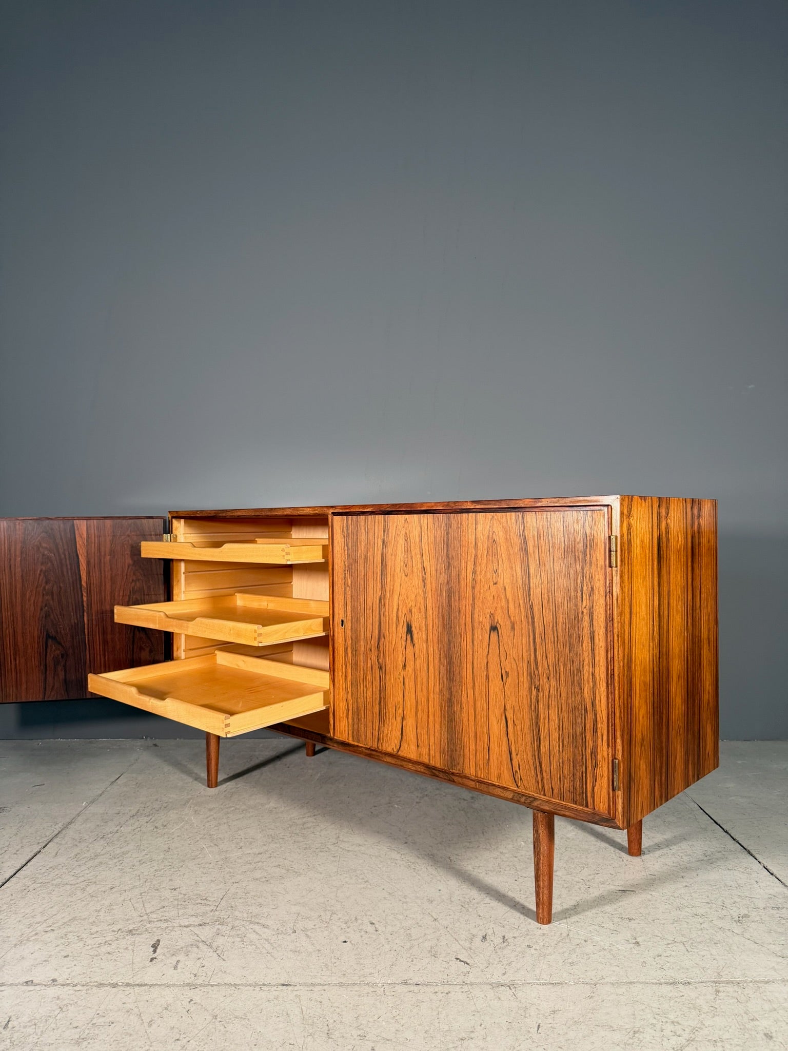 Sideboard in palissandro di Poul Hundevad