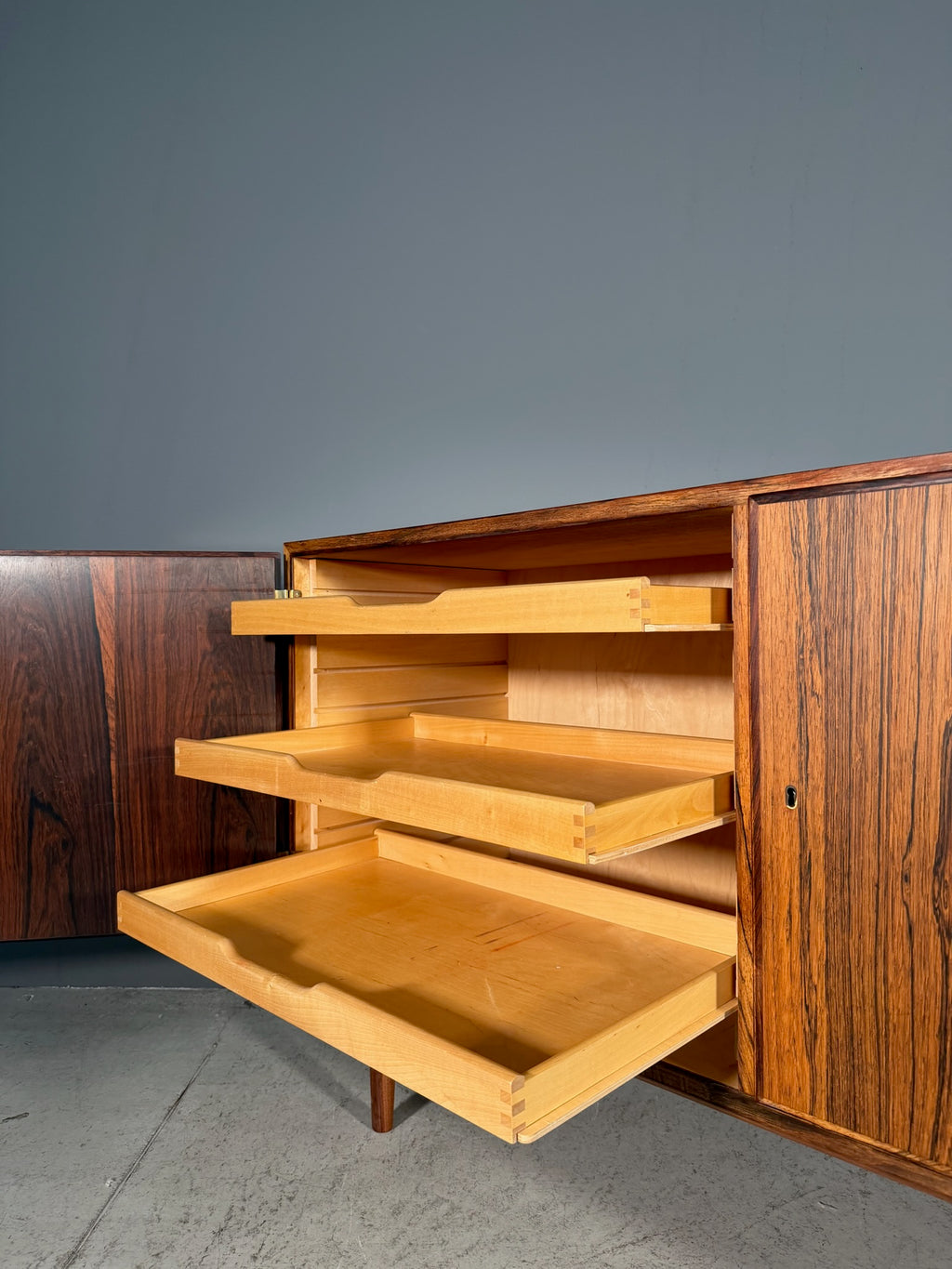 Sideboard in palissandro di Poul Hundevad