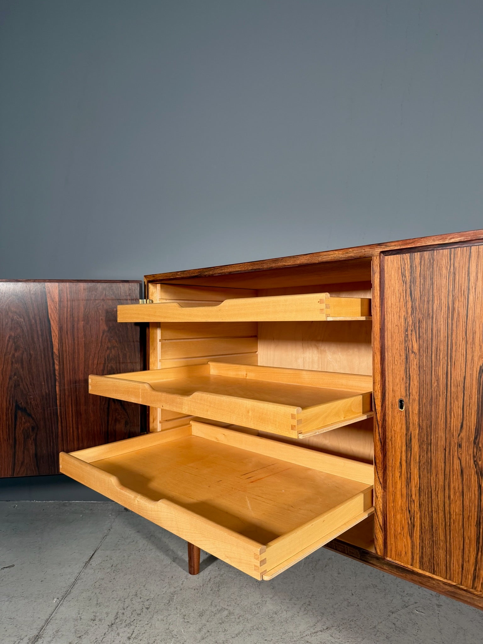 Sideboard in palissandro di Poul Hundevad