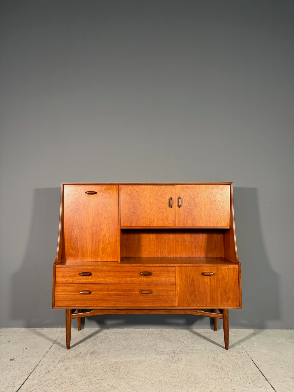 Credenza Anni 60 in teak