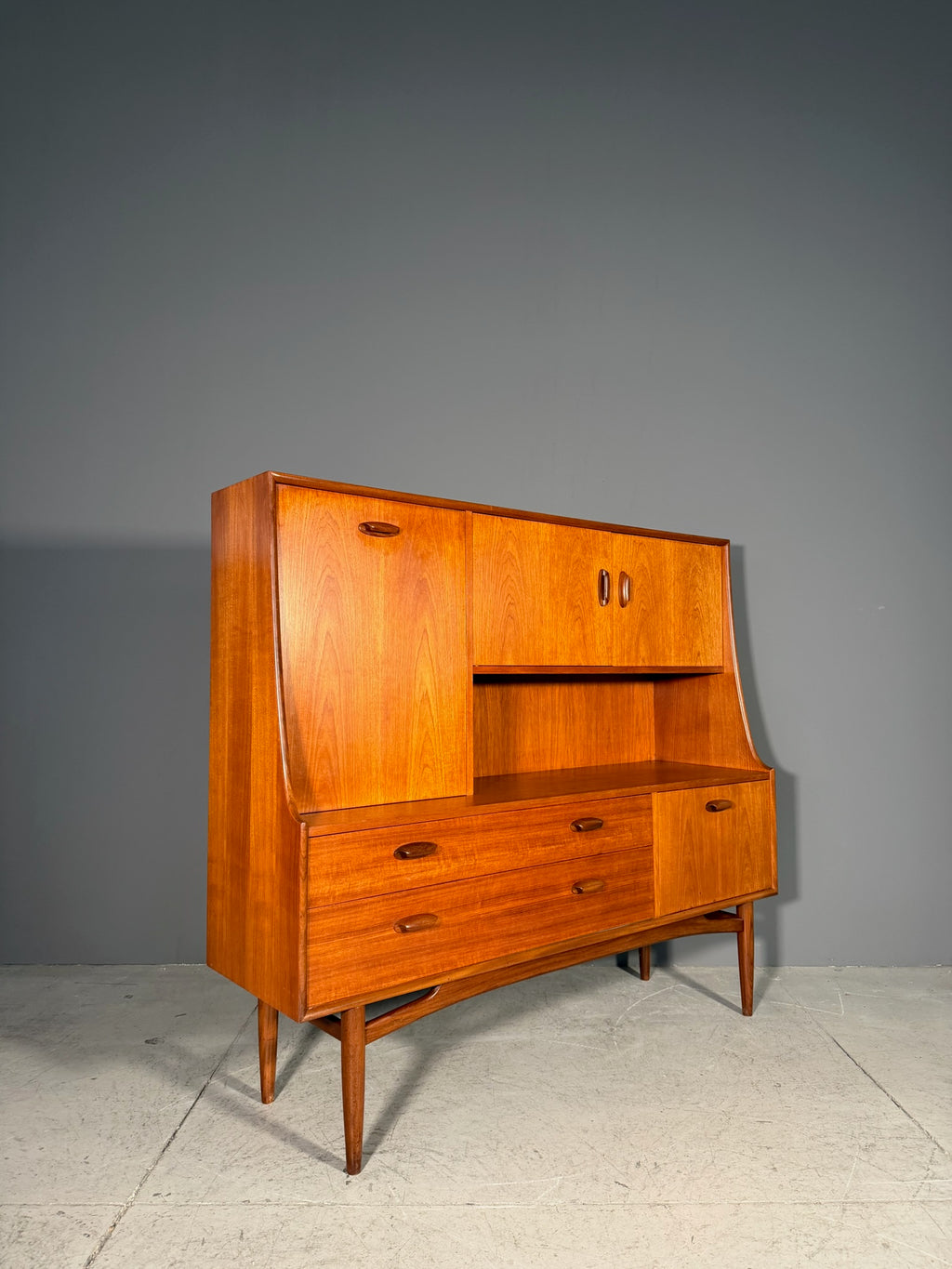 Credenza Anni 60 in teak