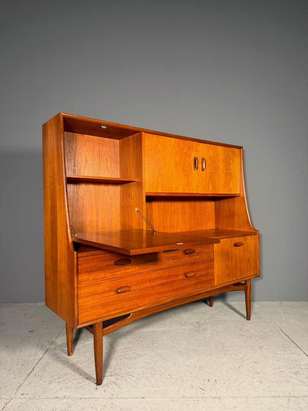 Credenza Anni 60 in teak
