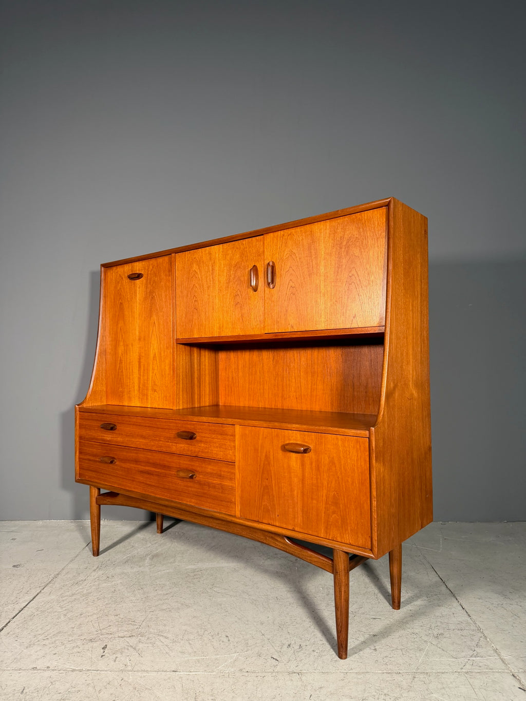 Credenza Anni 60 in teak