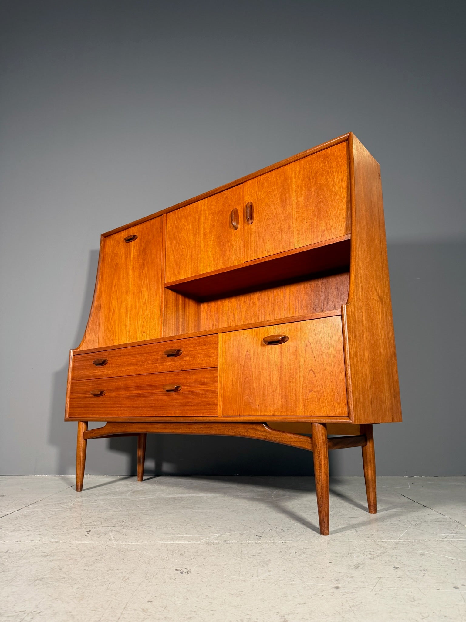 Credenza Anni 60 in teak