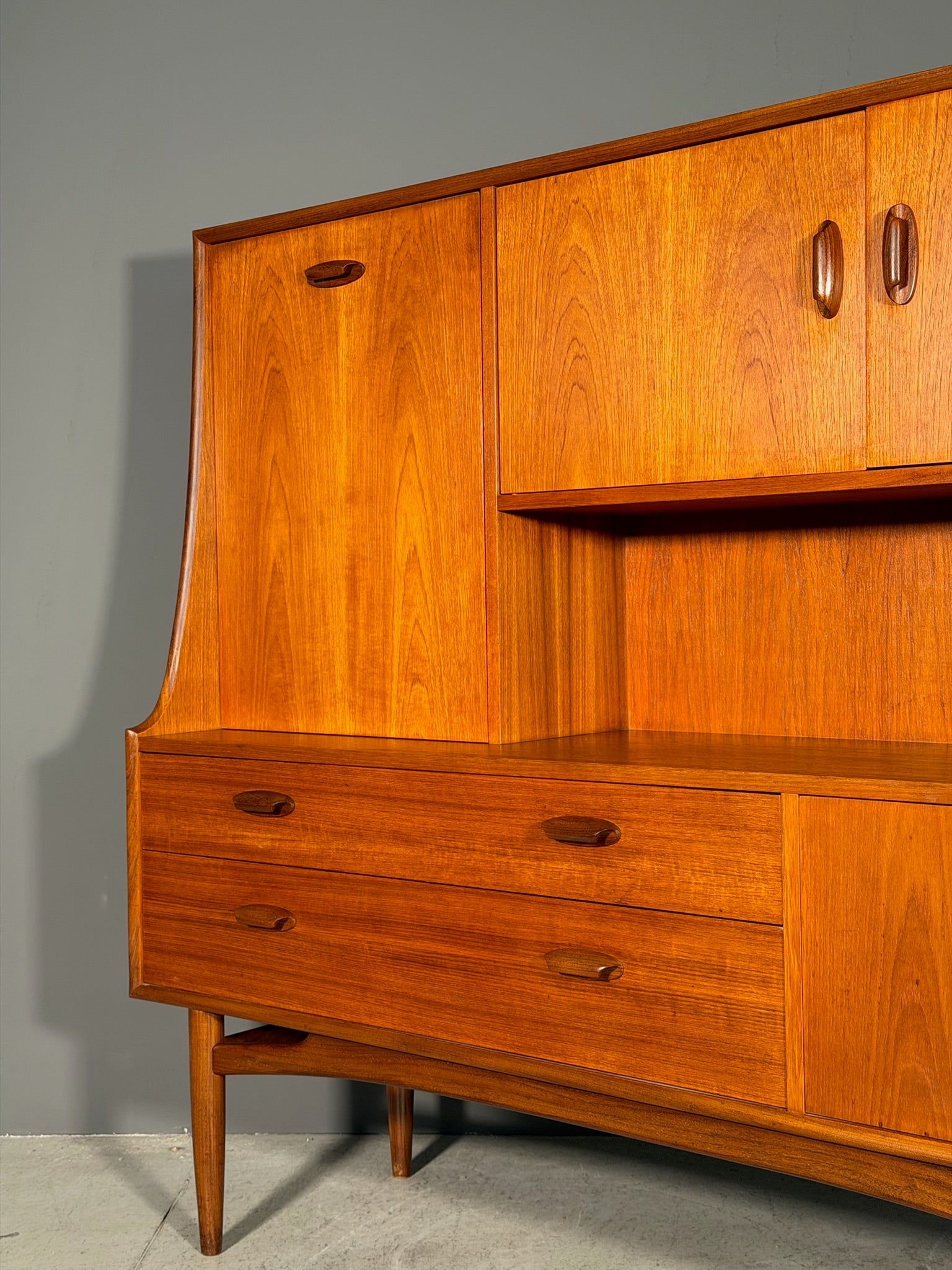 Credenza Anni 60 in teak