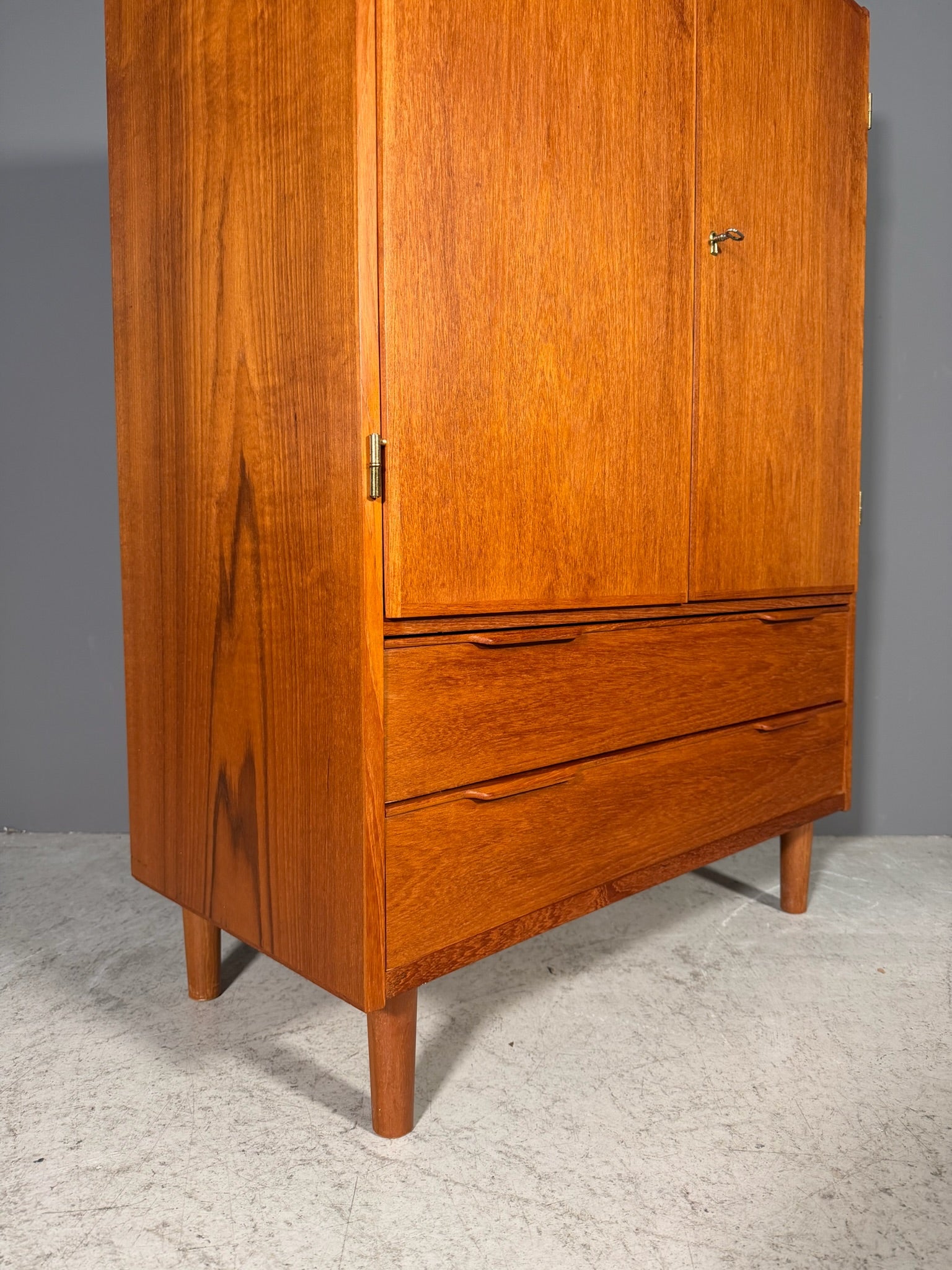 Cassettiera in teak Anni 70