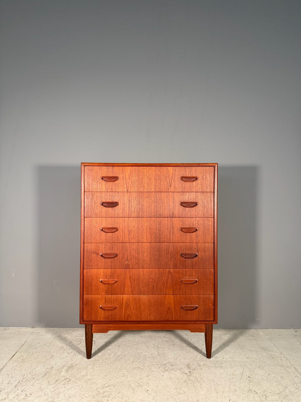 Cassettiera in teak Anni 70