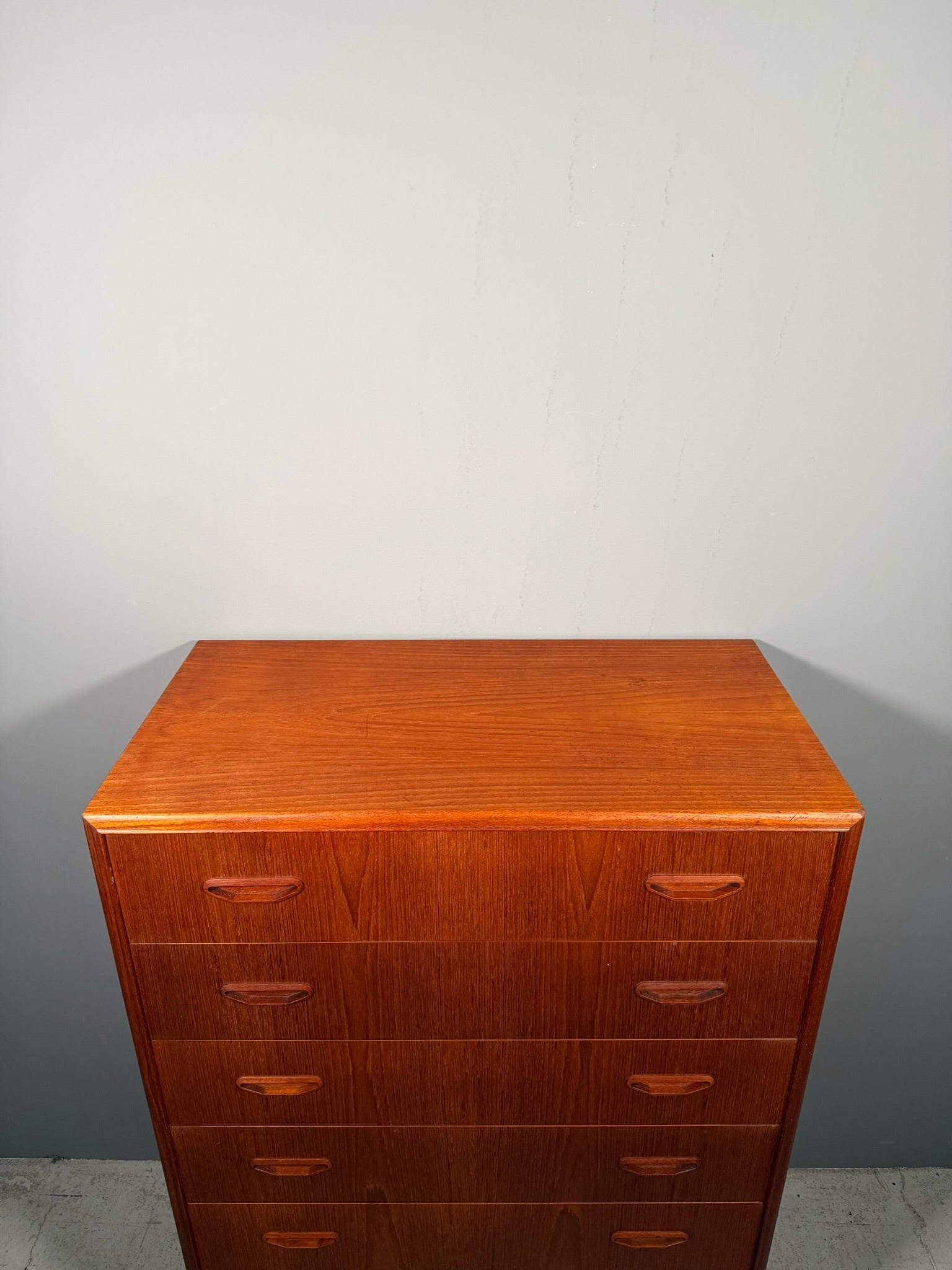 Cassettiera in teak Anni 70
