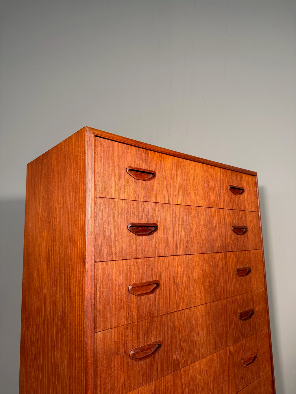 Cassettiera in teak Anni 70
