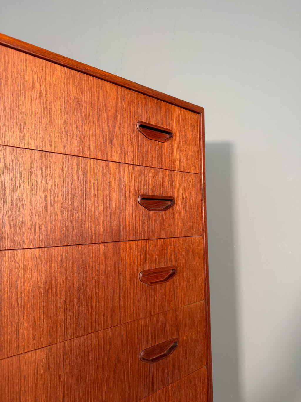 Cassettiera in teak Anni 70