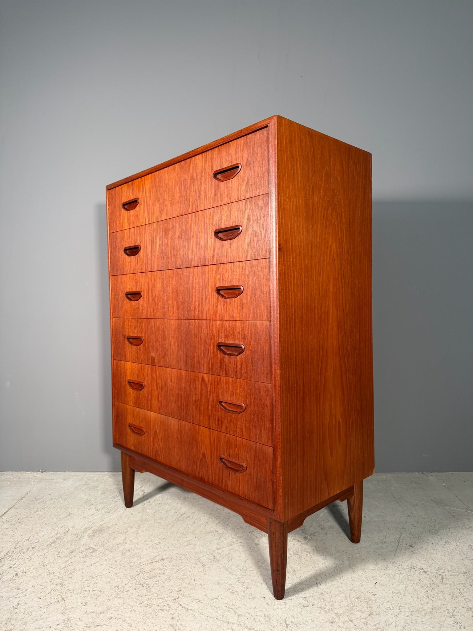 Cassettiera in teak Anni 70