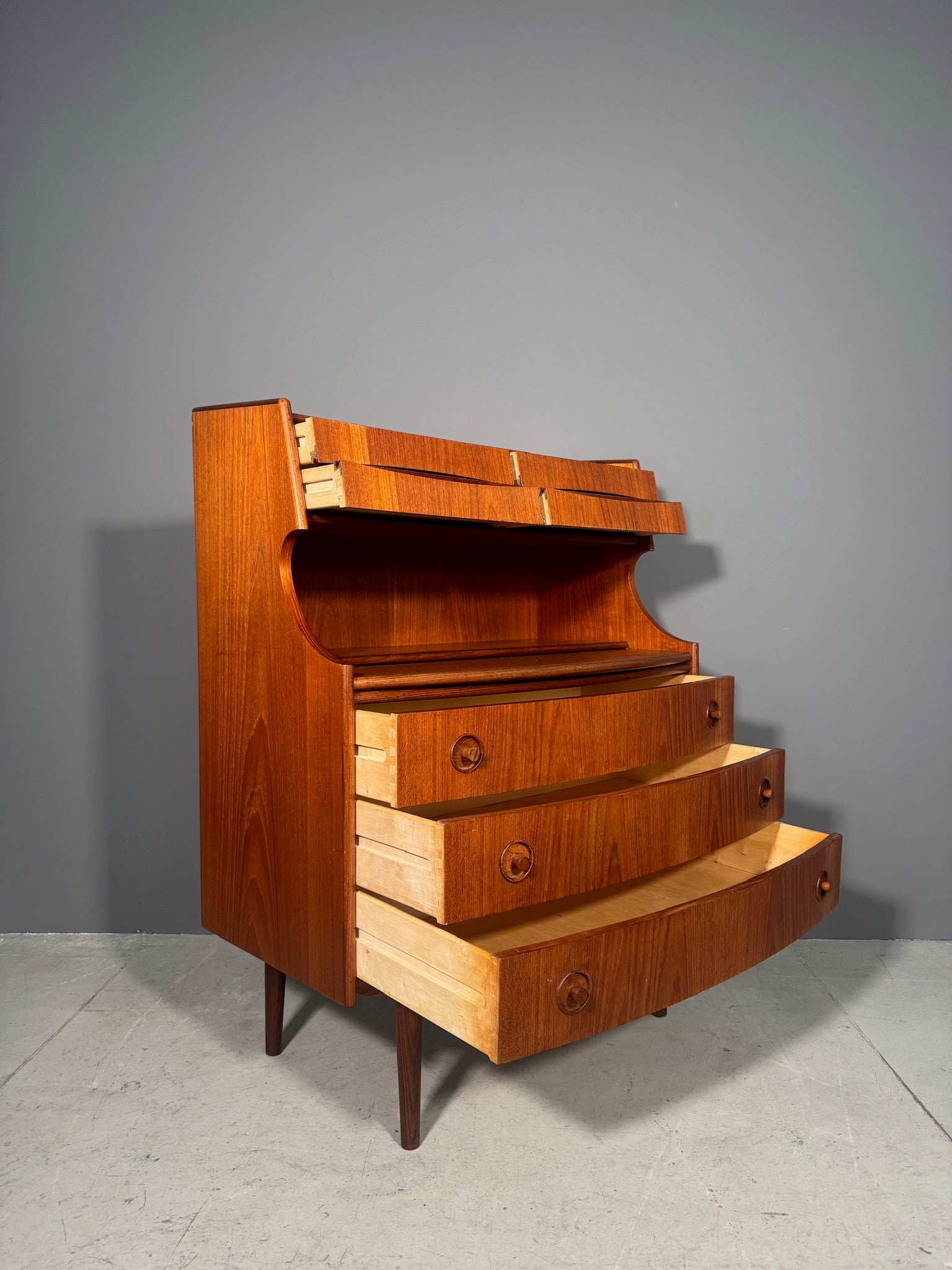 Cassettiera danese in teak