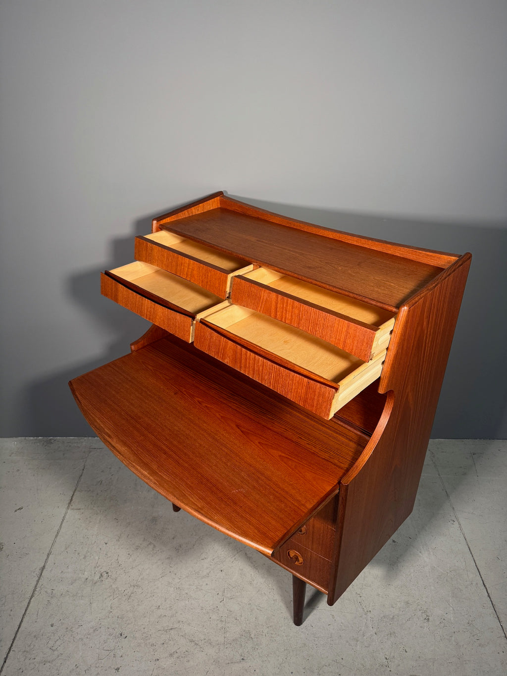Cassettiera danese in teak