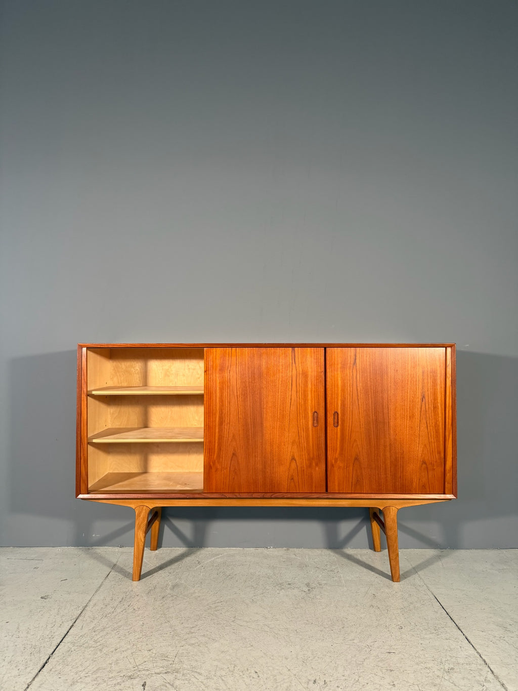 Highboard Anni 60 in teak
