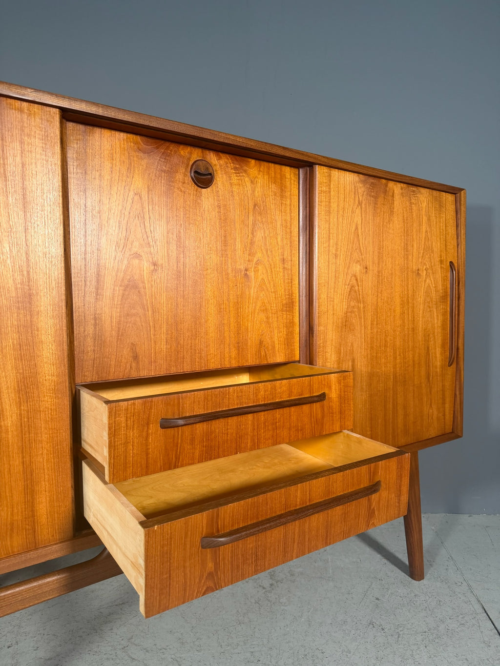 Highboard Anni 60 in teak