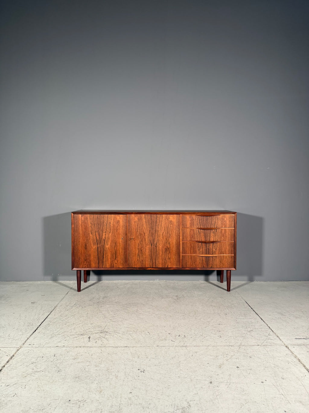 Sideboard in palissandro di Erling Torvits