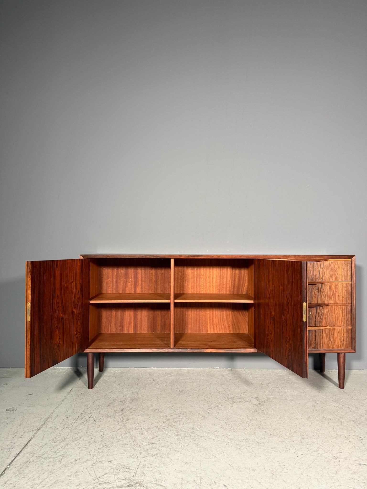 Sideboard in palissandro di Erling Torvits