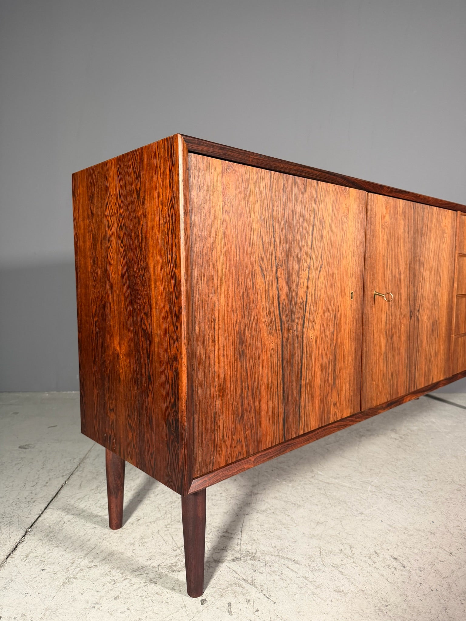 Sideboard in palissandro di Erling Torvits