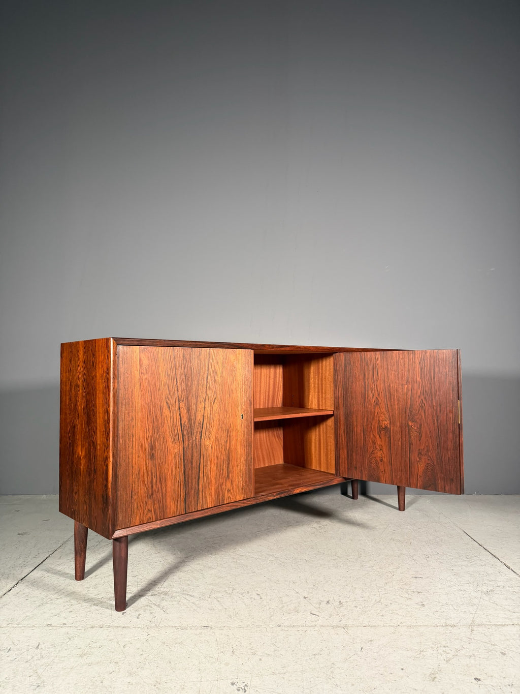 Sideboard in palissandro di Erling Torvits