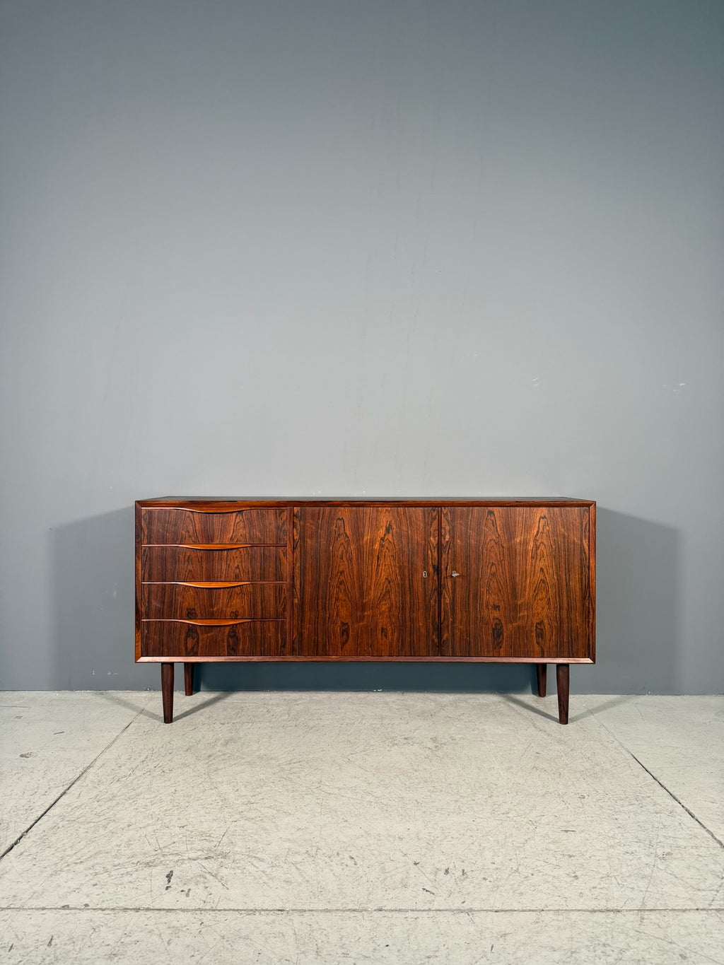 Sideboard in palissandro di Erling Torvits