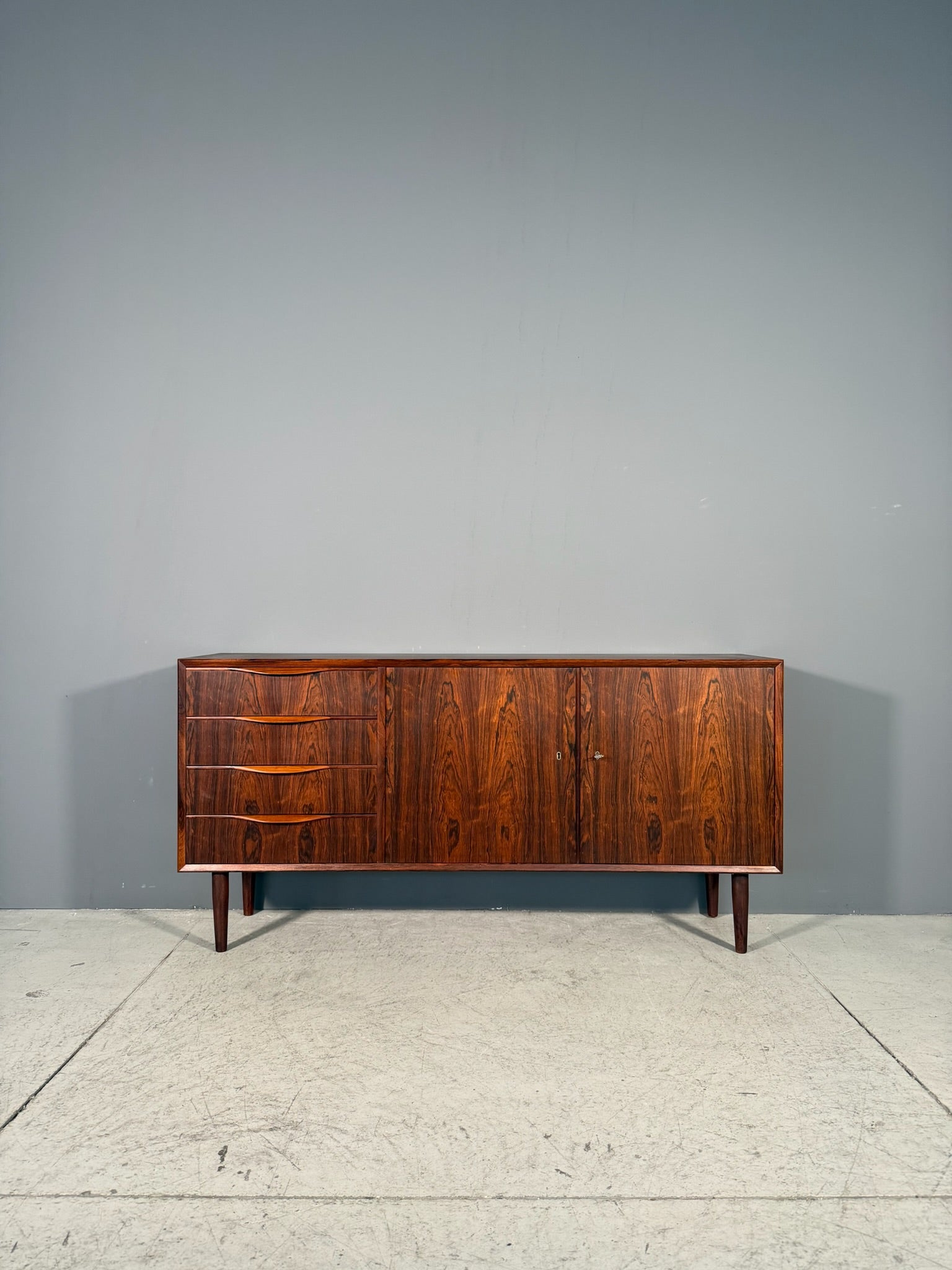 Sideboard in palissandro di Erling Torvits