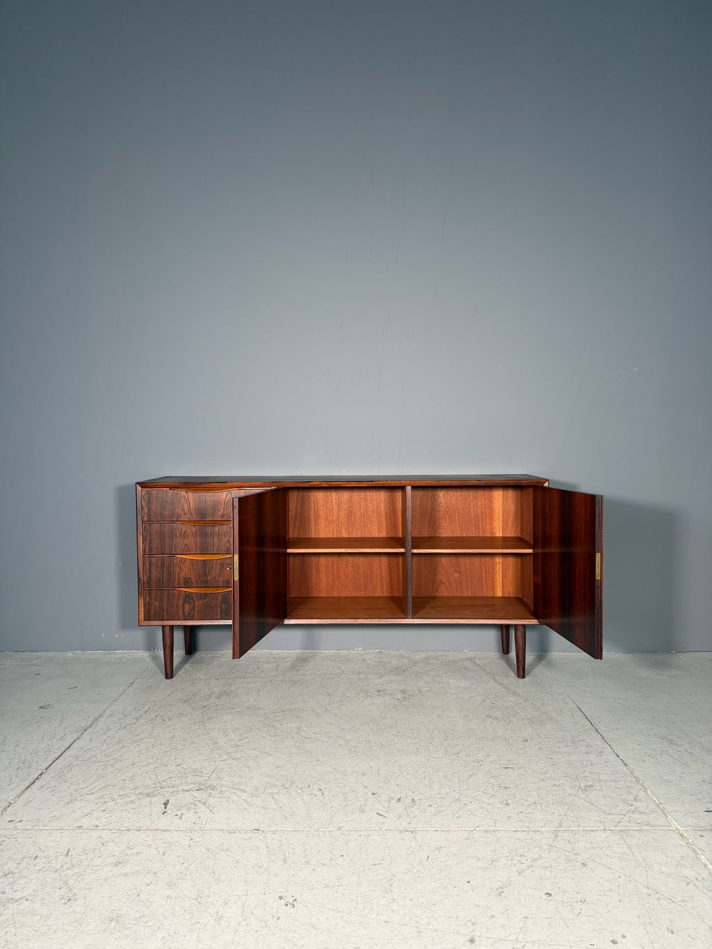 Sideboard in palissandro di Erling Torvits