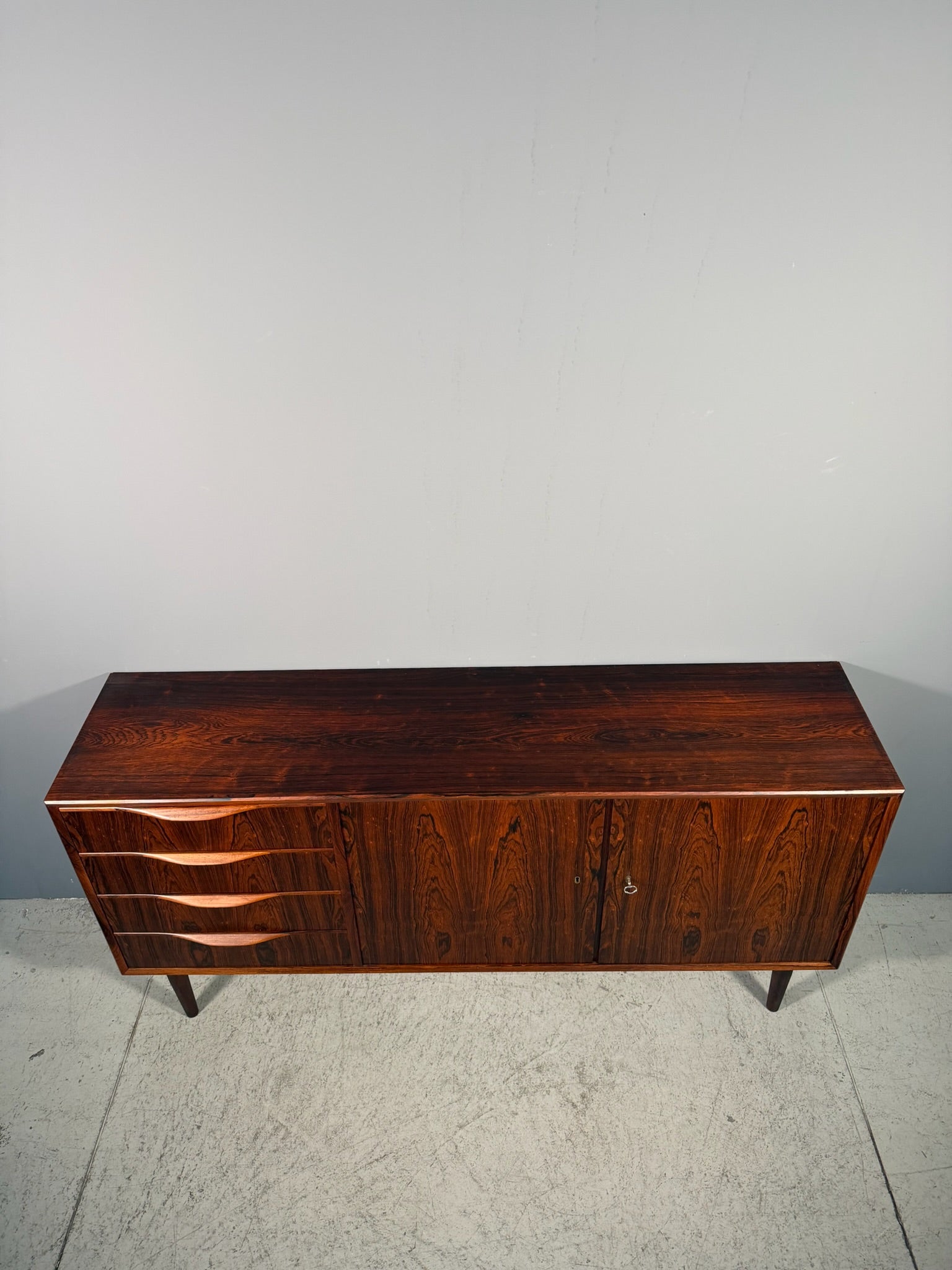 Sideboard in palissandro di Erling Torvits