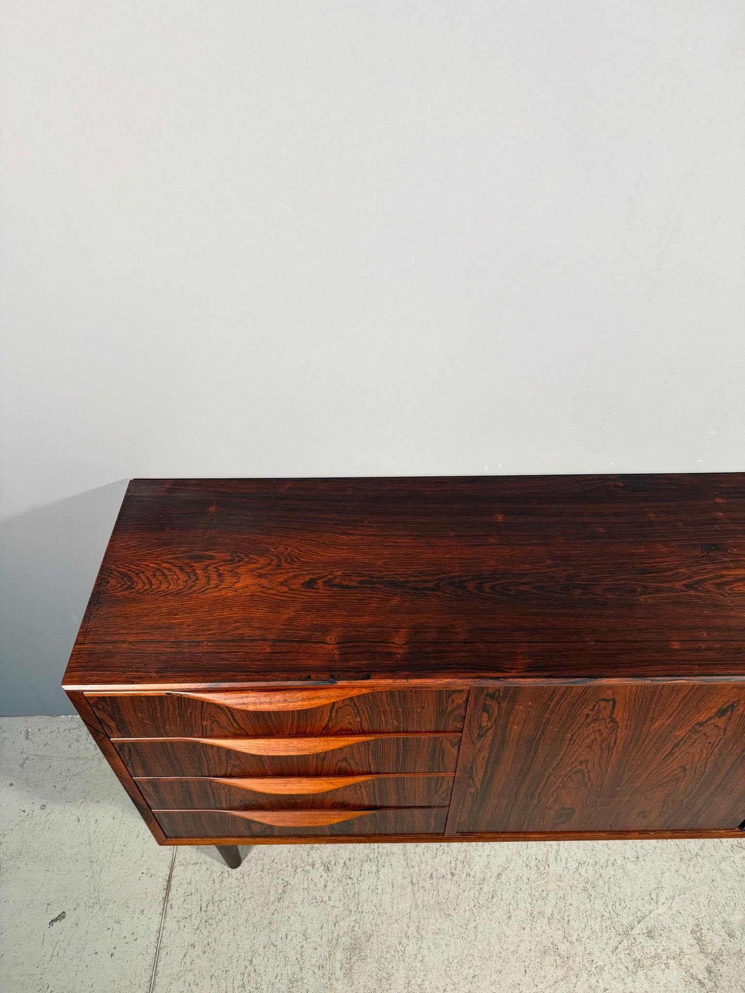 Sideboard in palissandro di Erling Torvits