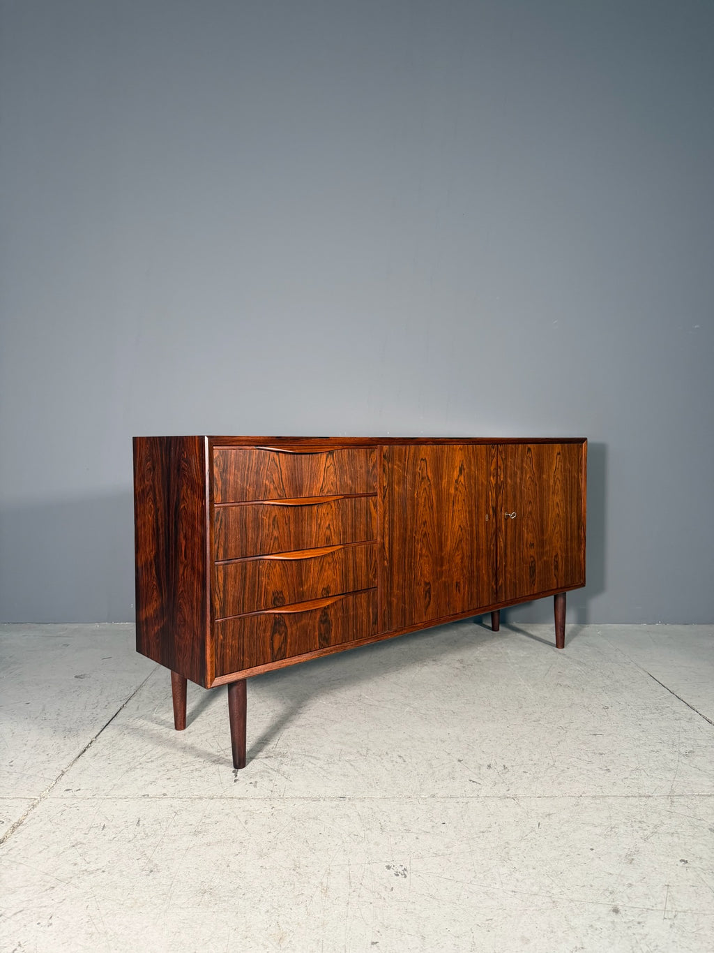 Sideboard in palissandro di Erling Torvits